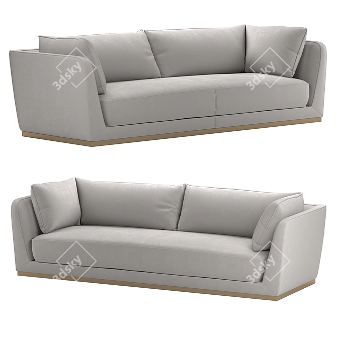 Ulivi Salotti DORIAN Sofa 3D Model 3D model image 1