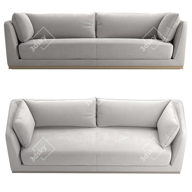 Ulivi Salotti DORIAN Sofa 3D Model 3D model image 2