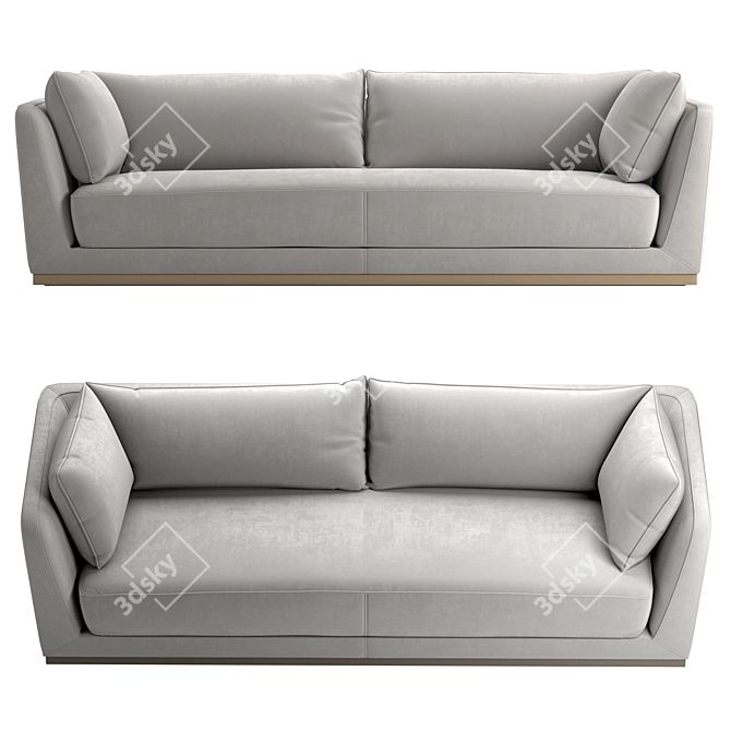 Ulivi Salotti DORIAN Sofa 3D Model 3D model image 5