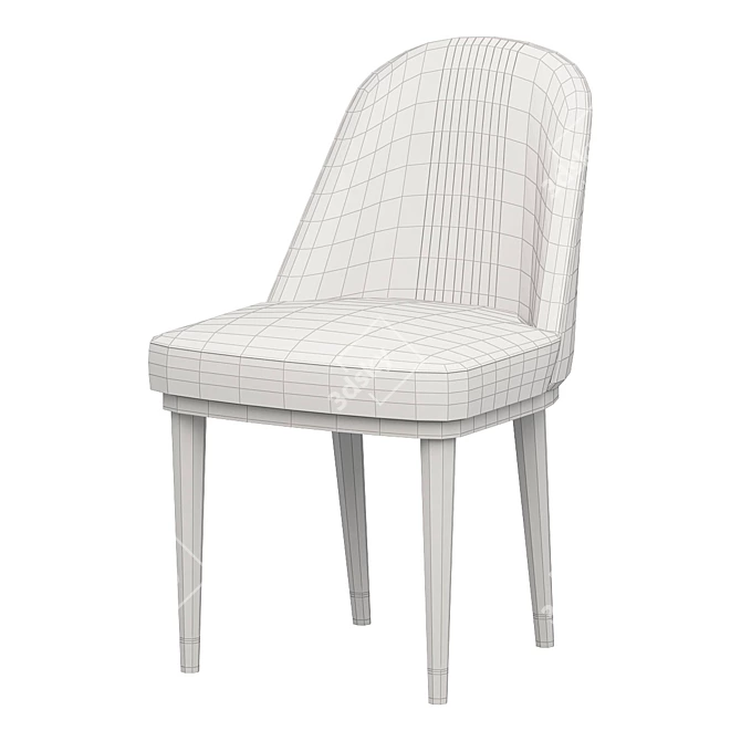 Cipriani Homood COCOON Chair 3D model image 2