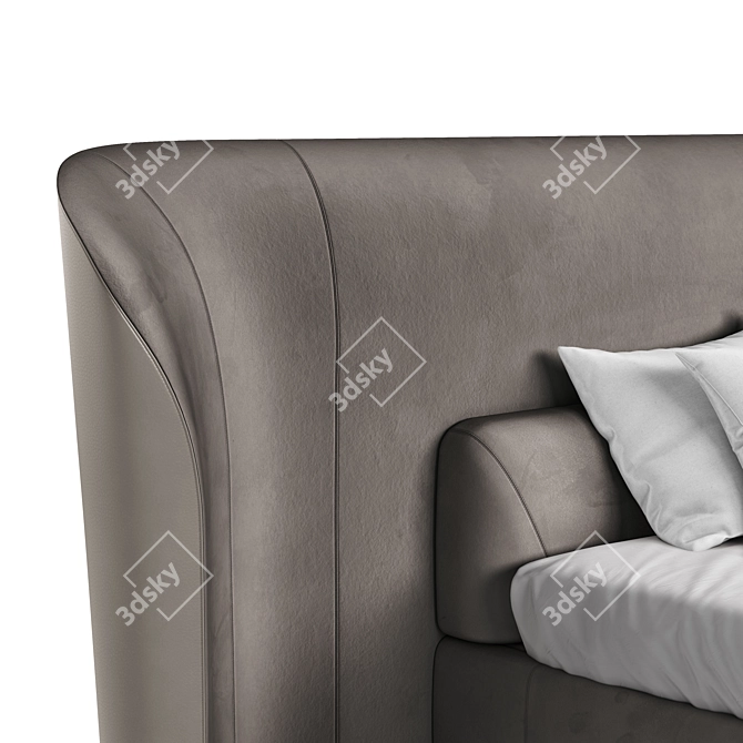 Luxury Vida Deluxe Bed 3D model image 12