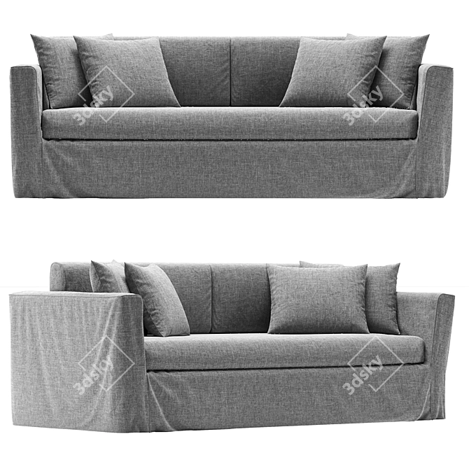 Modern Meidiani Law Sofa 2015 3D model image 1