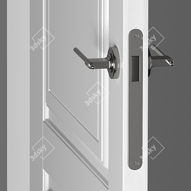 Bafa Diva 1 Interior Door 3D model image 2