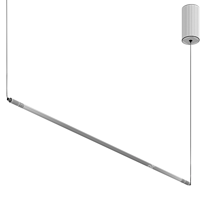 Laser Pendant Light Fixture 3D model image 5