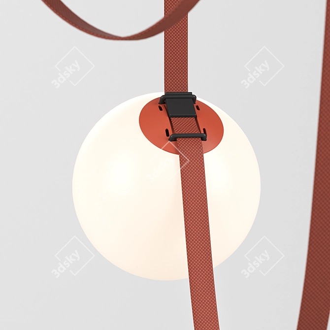 Abstract Sphere Lighting Fixture 3D model image 5