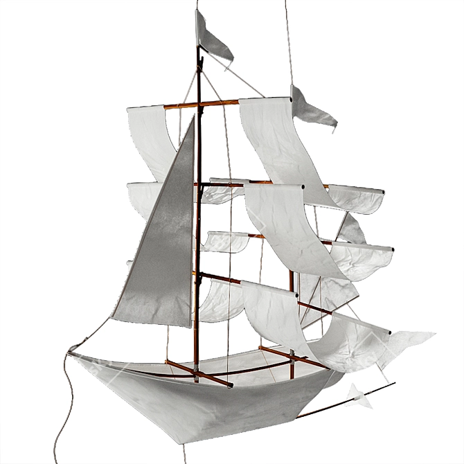 Ghost Ship 3D Model Kit 3D model image 6