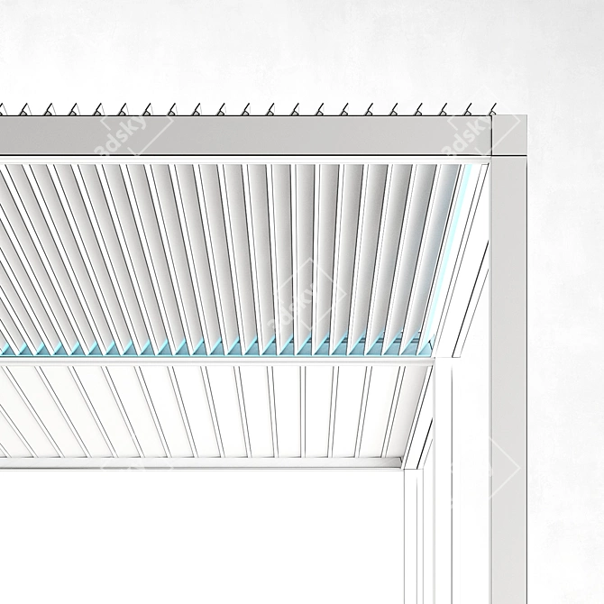 Suntech EXXEN Bioclimatic Pergola 3D model image 2