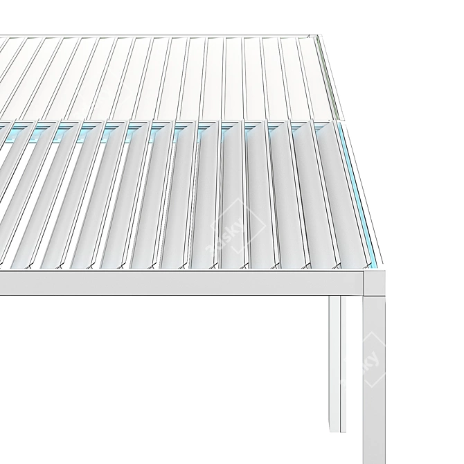 Suntech EXXEN Bioclimatic Pergola 3D model image 13