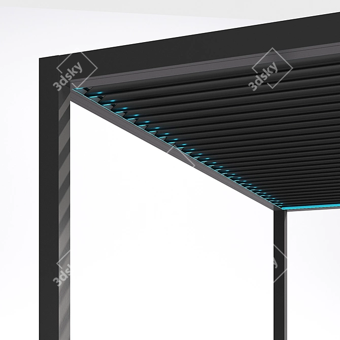 Suntech EXXEN Bioclimatic Pergola 3D model image 14