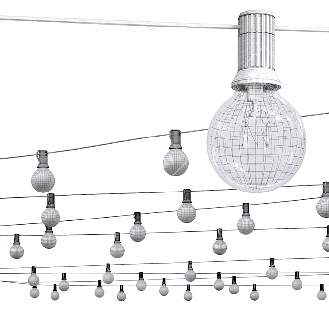 G40 Light Bulb Models Pack 3D model image 2