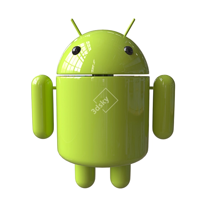 2015 Android Robot 3D Model 3D model image 1