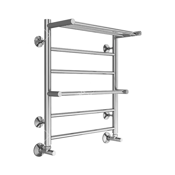 Ancona P6 Water Towel Warmer 3D model image 1