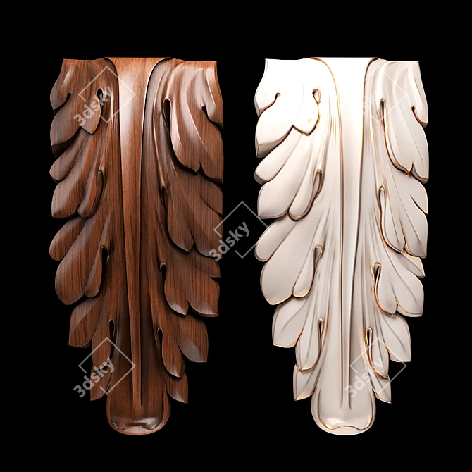 3D CNC Woodworking Model Files 3D model image 1