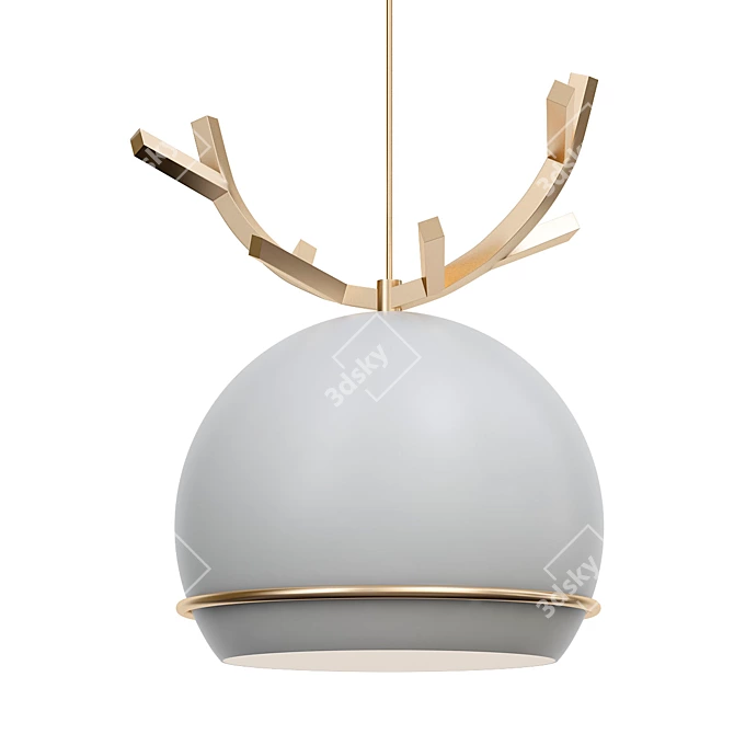 Modern Design Wendy Pendant Lamp 3D model image 1