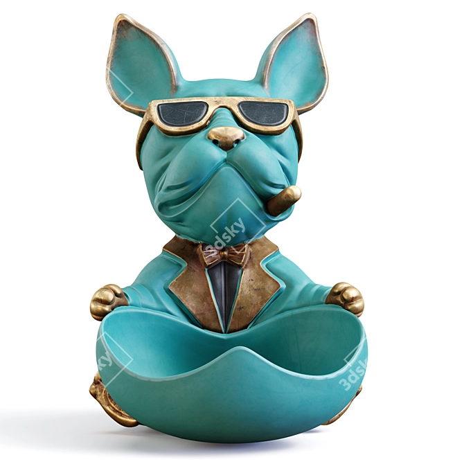 Pet Friendly Dog Decor Stand 3D model image 2