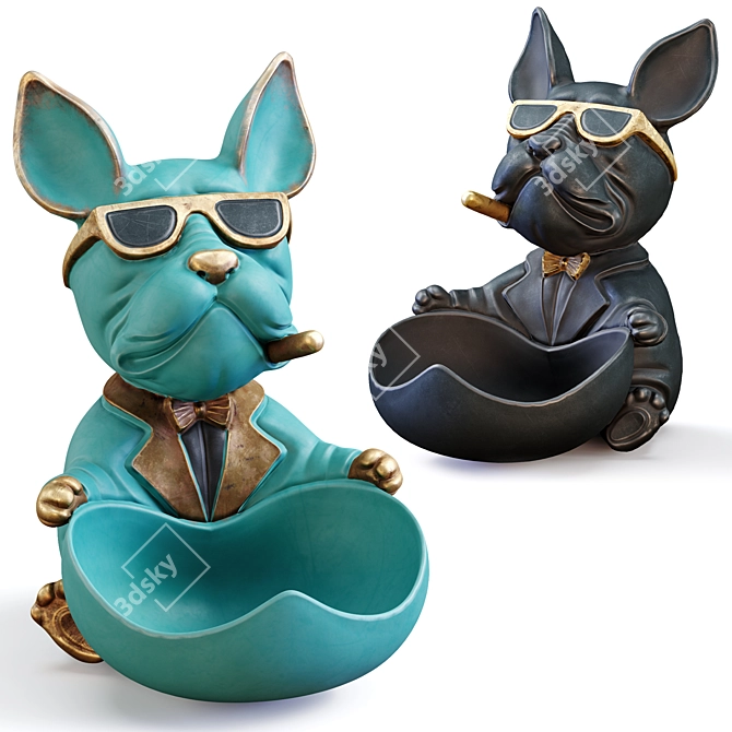 Pet Friendly Dog Decor Stand 3D model image 5