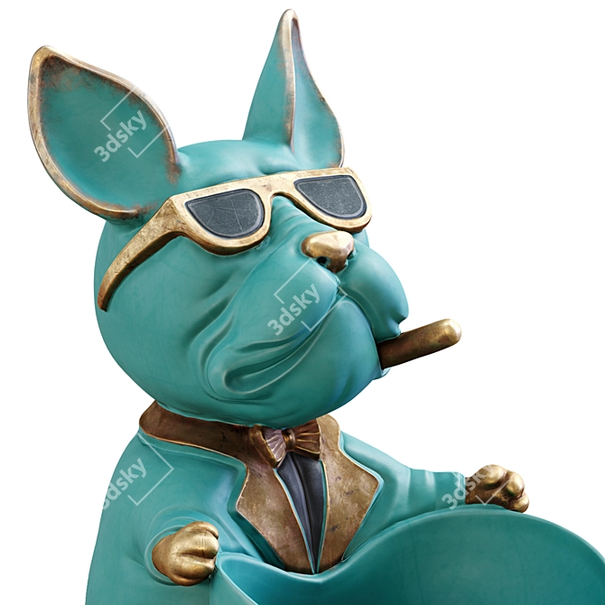 Pet Friendly Dog Decor Stand 3D model image 6