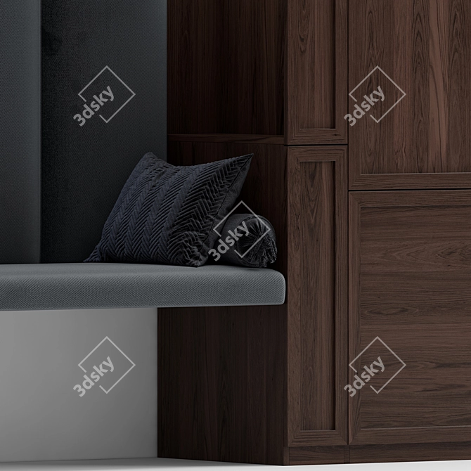 Versatile Hallway 9 Dual-Material Design 3D model image 6