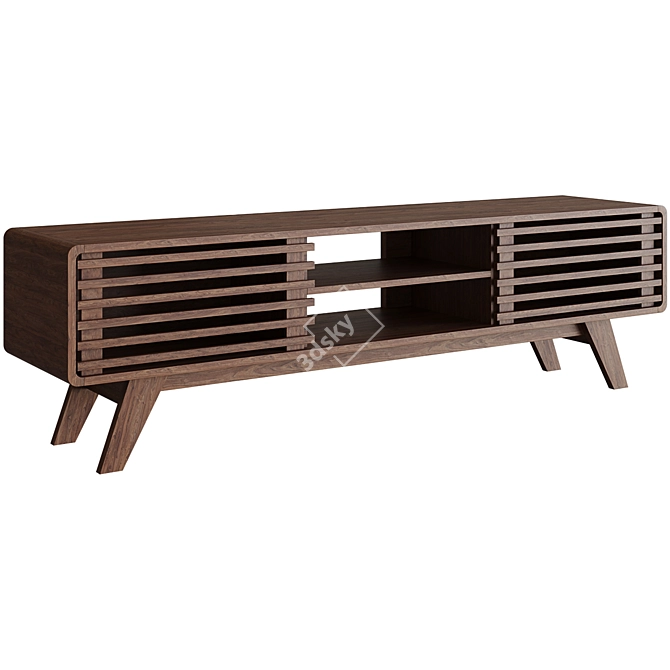 Corrigan Studio TV Stand Shelf 3D model image 1