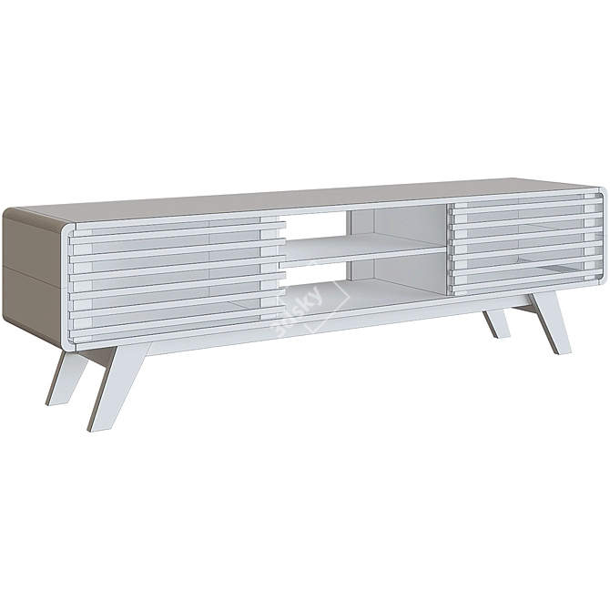 Corrigan Studio TV Stand Shelf 3D model image 2