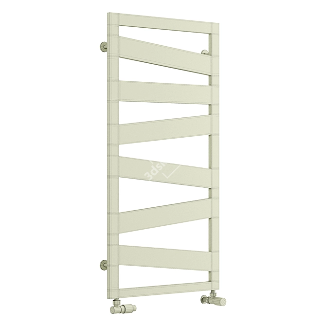 Zehnder Ribbon Towel Rail 3D model image 2