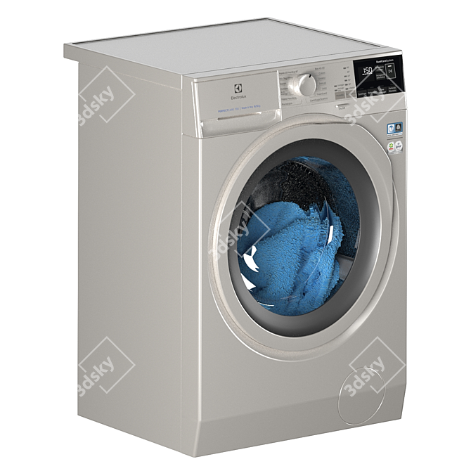 Electrolux EW7WR447W Washer-Dryer Combo 3D model image 2