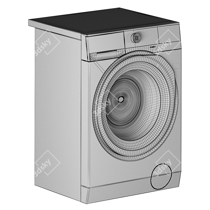 Electrolux EW7WR447W Washer-Dryer Combo 3D model image 4