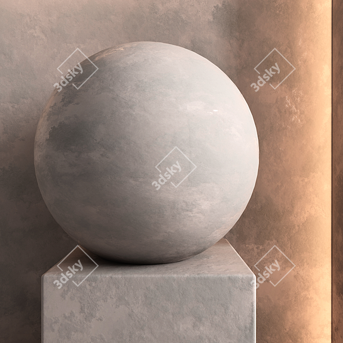 Luxury Wall Covering Textures Pack 3D model image 2