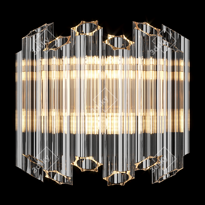 VENERA WALL Glass Diffuser Sconce 3D model image 1