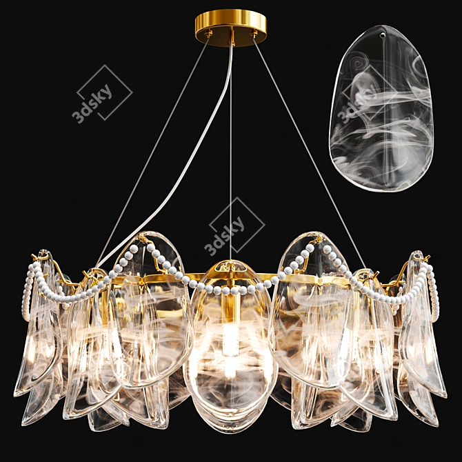 VIOLETTA LUXURY CHANDELIER COLLECTION 3D model image 4