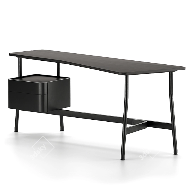  Cassina SLED Desk | Sleek Design 3D model image 1