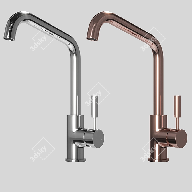 Swivel Spout Neve Kitchen Faucet 3D model image 8