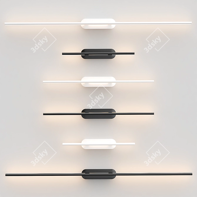 Modern Design Suraet Lamps 3D model image 2