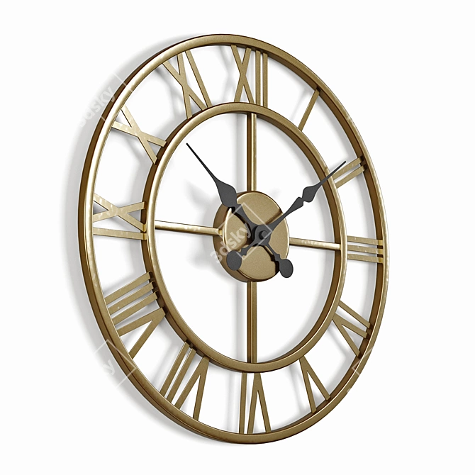 KARE Roma Wall Clock 41cm 3D model image 2