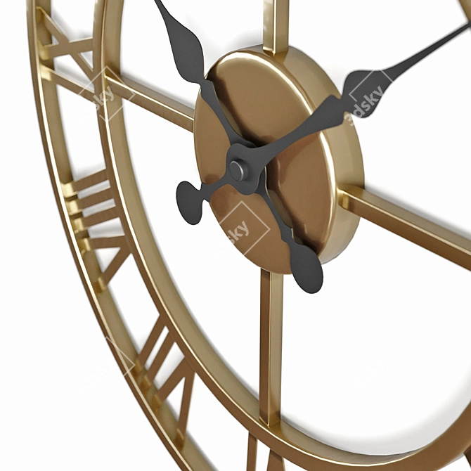 KARE Roma Wall Clock 41cm 3D model image 3