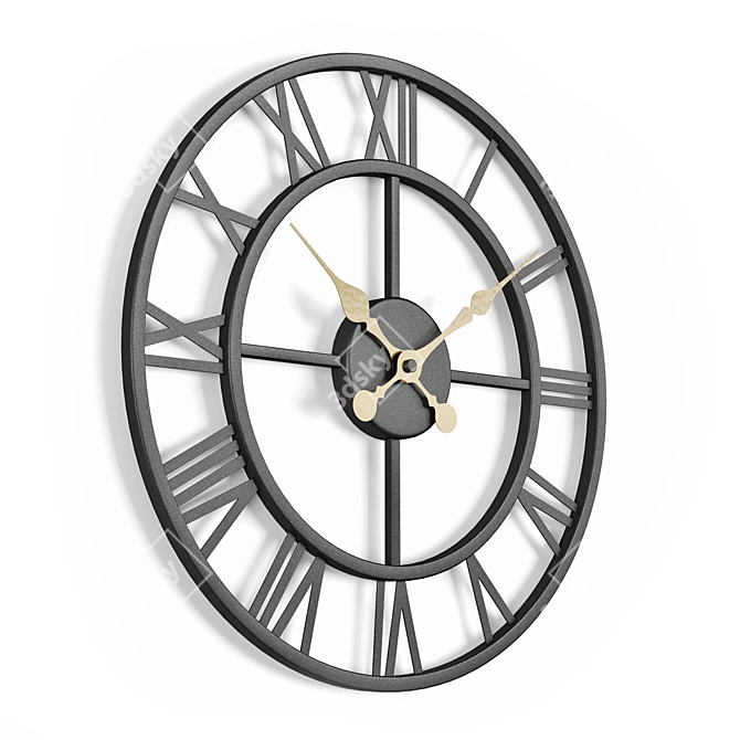 KARE Roma Wall Clock 41cm 3D model image 5