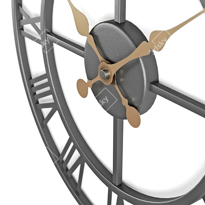 KARE Roma Wall Clock 41cm 3D model image 6