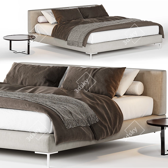 Rivers Bed: Elegant Vray Render 3D model image 1