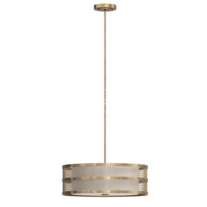 Safavieh Veil Pendant Chandelier 3D model image 1