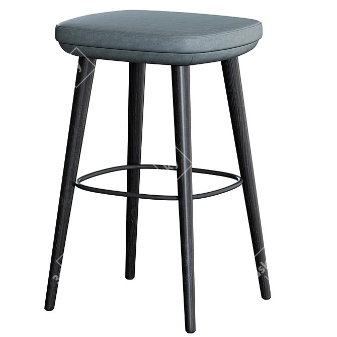 Walter Knoll Barstool 3D Model 3D model image 1