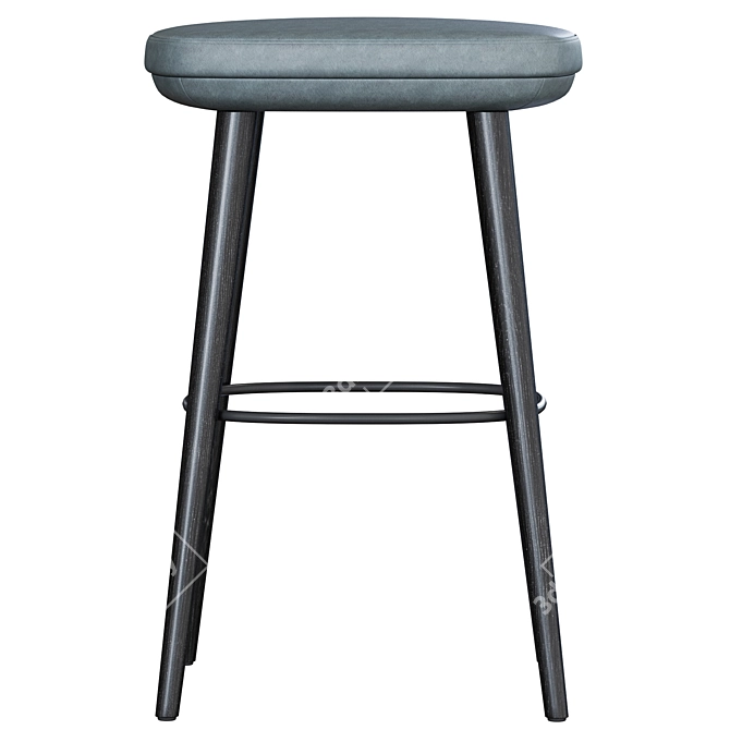 Walter Knoll Barstool 3D Model 3D model image 2