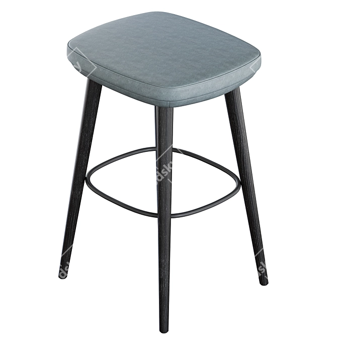 Walter Knoll Barstool 3D Model 3D model image 3