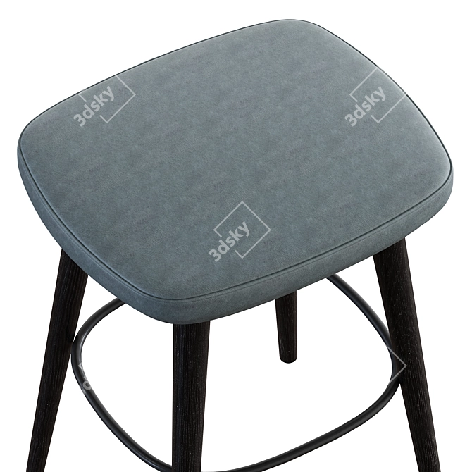 Walter Knoll Barstool 3D Model 3D model image 4