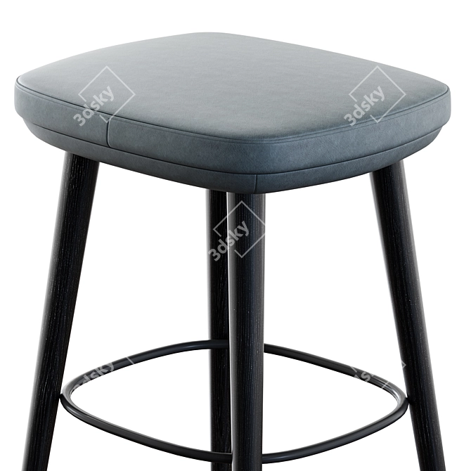 Walter Knoll Barstool 3D Model 3D model image 5