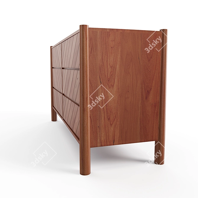 Urban Outfitters Clara Dresser 3D model image 3