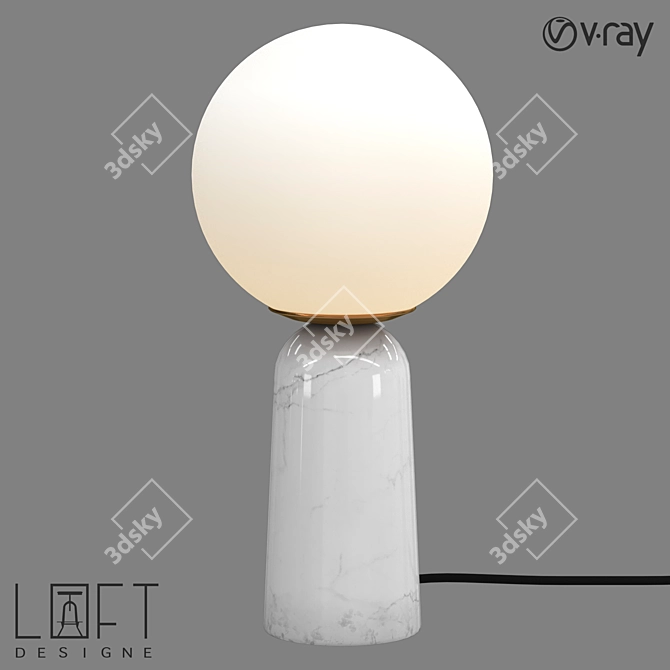 LoftDesigne 1359 Table Lamp 3D model image 1