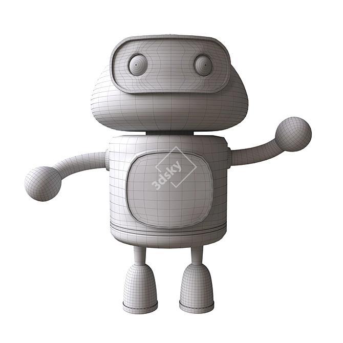 Robo Toy 2015 Corona Render 3D model image 3