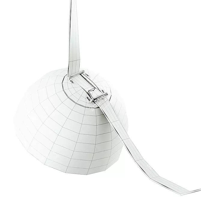 Sleek PLUSMINUS Ceiling Light 3D model image 11