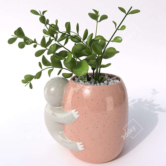  Modern Vase Design Set 3D model image 1