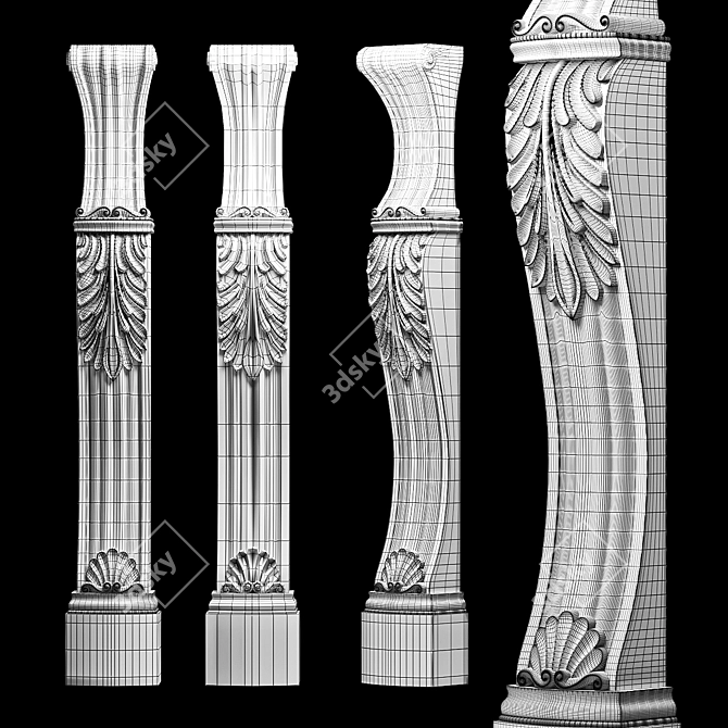  CNC Woodcutting Model Files 3D model image 2